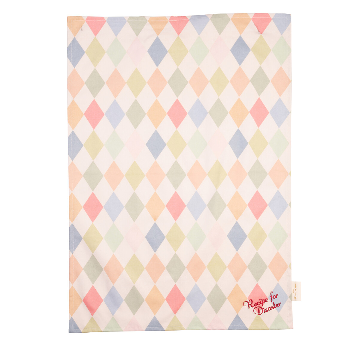 Set of 2 Harlequin Tea Towels multi-coloured, YVONNE ELLEN