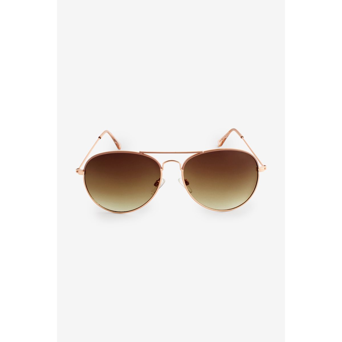 Lunettes de soleil aviateur classiques or rose, NEXT