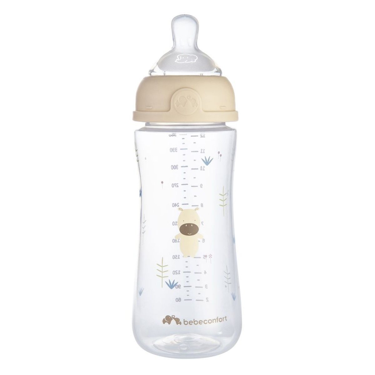 Biberon physio Air 360 ml Sand couleur unique, BEBECONFORT