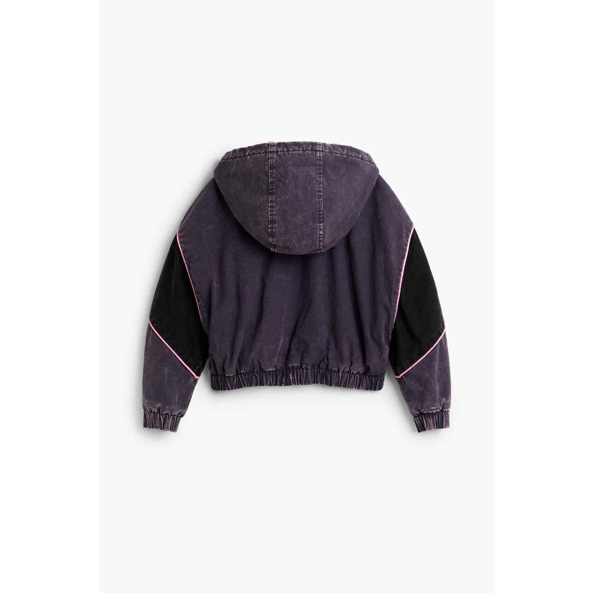 Veste oversize à capuche rouge, DESIGUAL