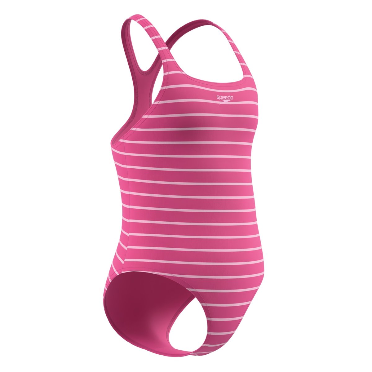 Maillot de bain 1 pièce motif/style à rayures MEDALIST rose, SPEEDO
