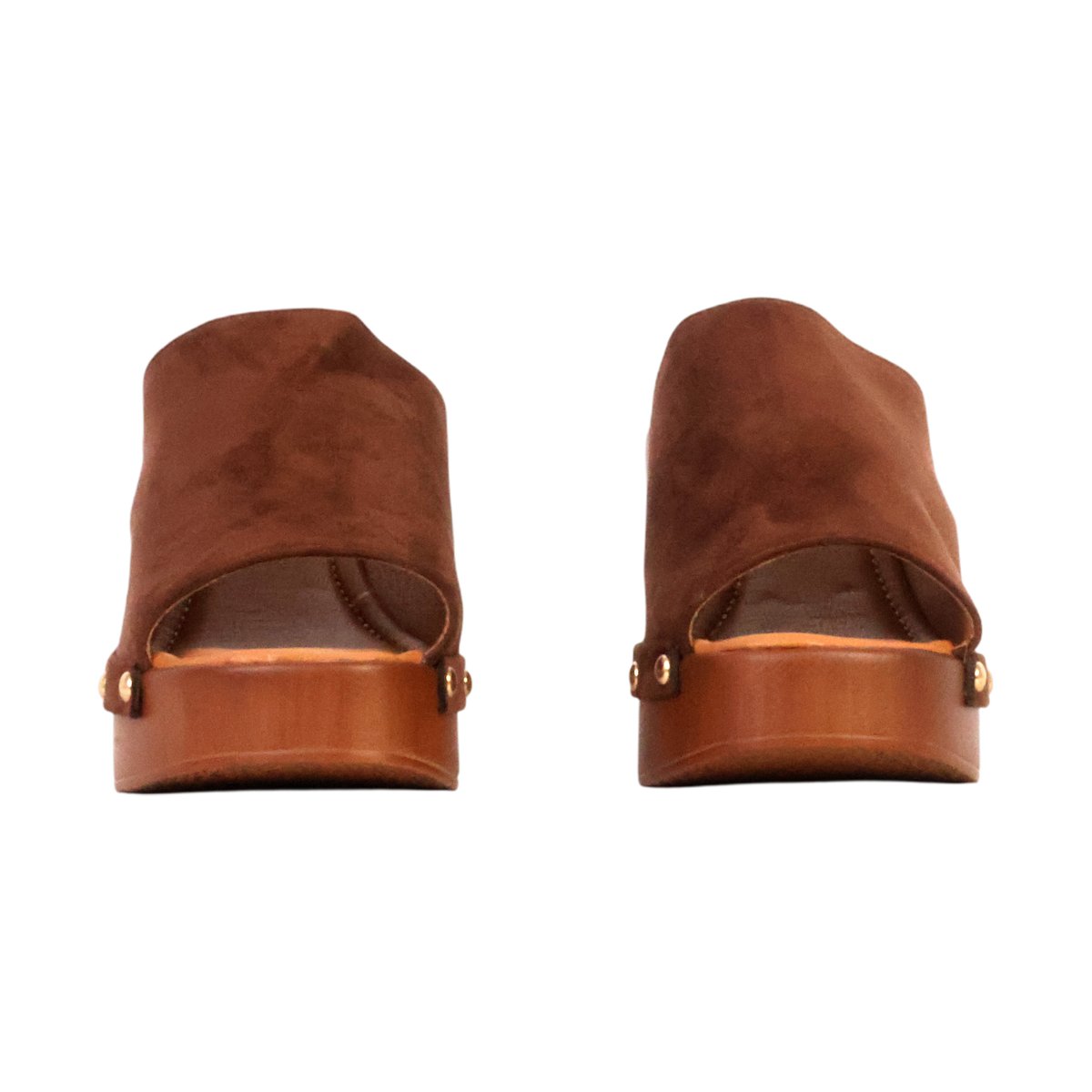 Sandales Talon à Enfiler marron, ENZA NUCCI