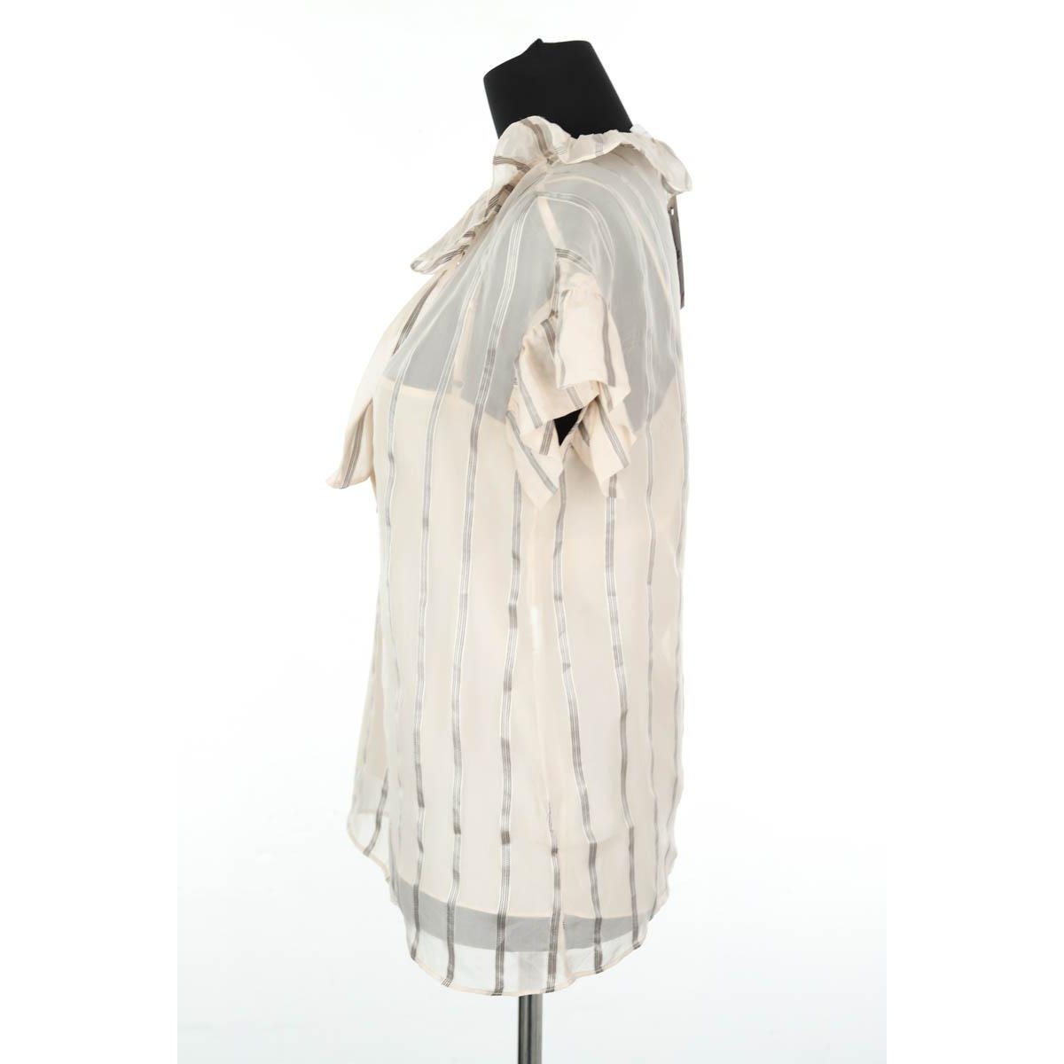 Blouse - Bon État ecru, SANDRO