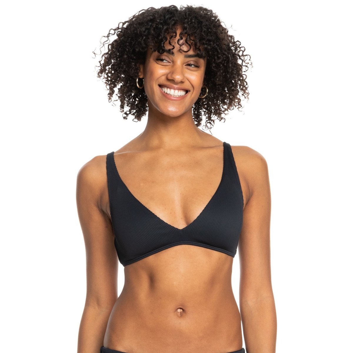 Haut de maillot de bain bikini. noir anthracite, ROXY