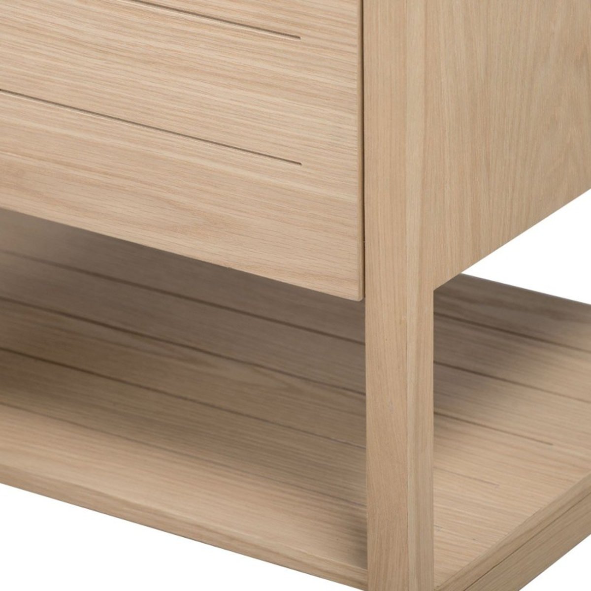Meuble simple +vasque +miroir ATOLL bois clair, MOB IN