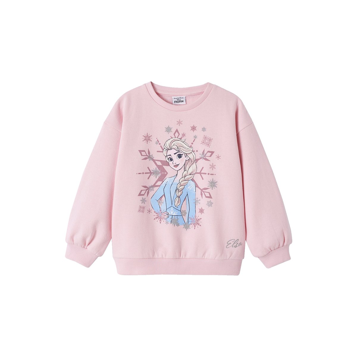 Sweat a capuche court rose Fila La Redoute