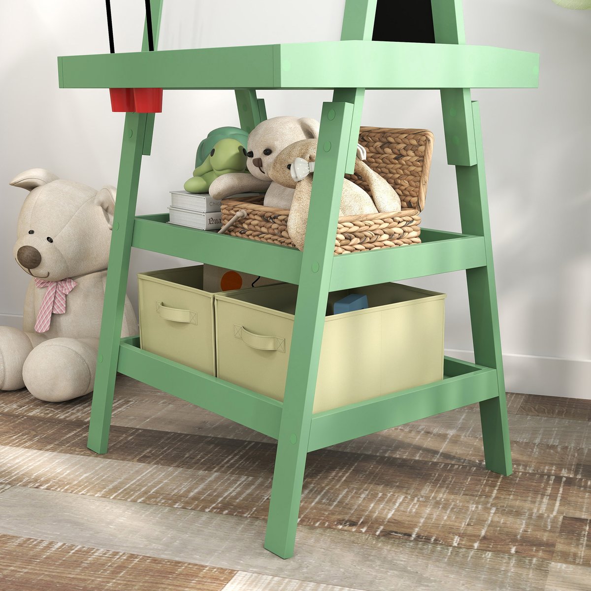 Chevalet pour enfants MDF Vert vert, AIYAPLAY