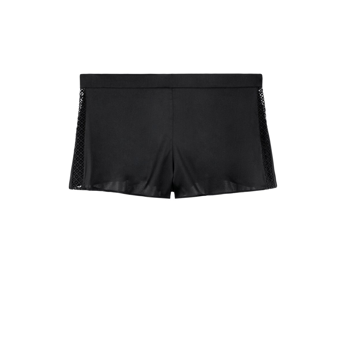 Culotte shorty Silk Desire noir, AUBADE
