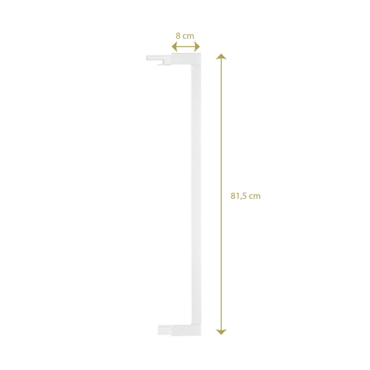 Barrière de porte à pression Easylock Plus métal104,5 cm 112,5 cm couleur unique, GEUTHER