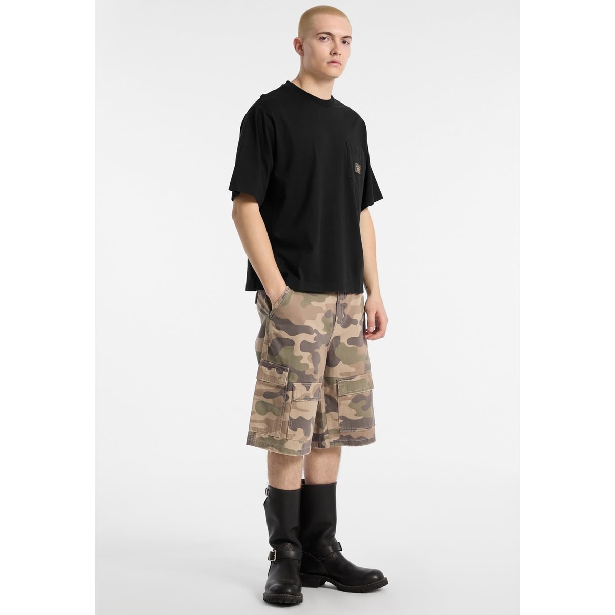 Short Cargo En Twill camouflage, GUESS