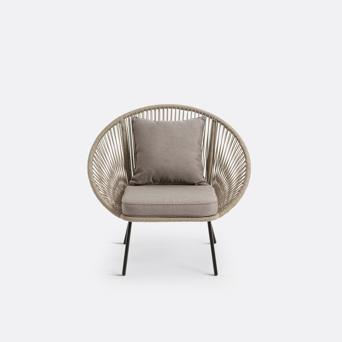Fauteuil de jardin Jiraya beige, LA REDOUTE INTERIEURS