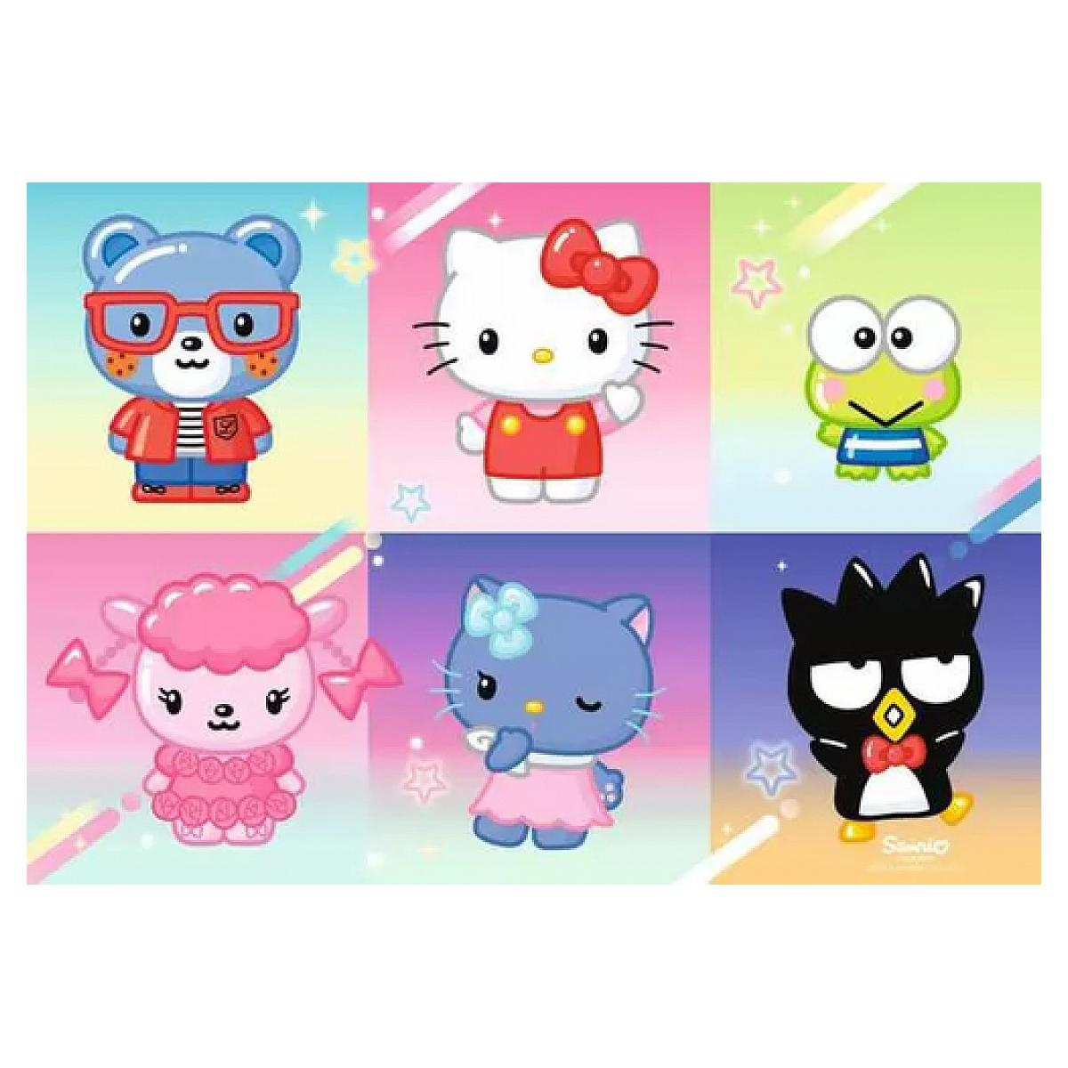 puzzle 24 pièce - Hello Kitty couleur unique, RAVENSBURGER