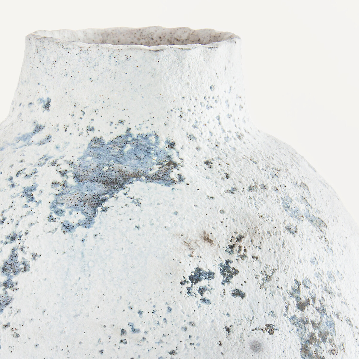 Vase en céramique aspect vieilli, Sylor blanc, AM.PM