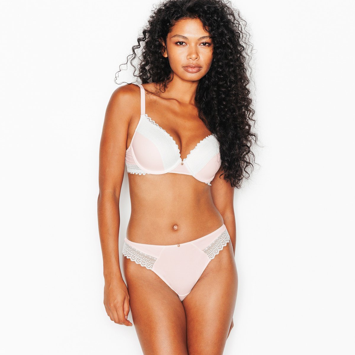 Tanga DOUCE poudre, ROUGEGORGE LINGERIE