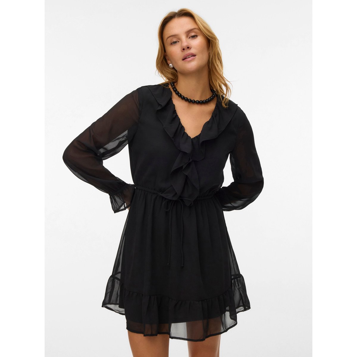 Robe noire - black, VERO MODA