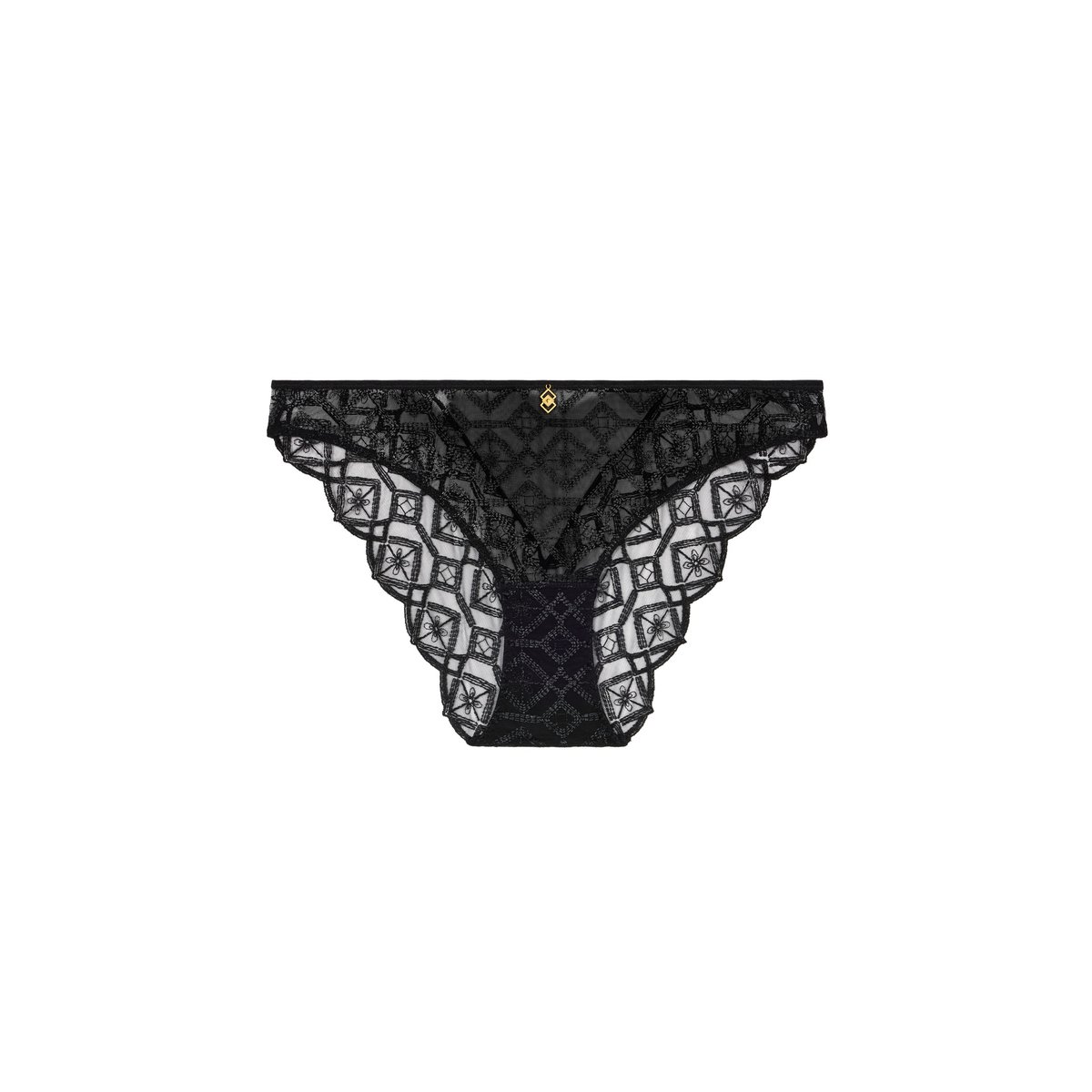 Culotte Italienne Sense Of Illusion noir, AUBADE