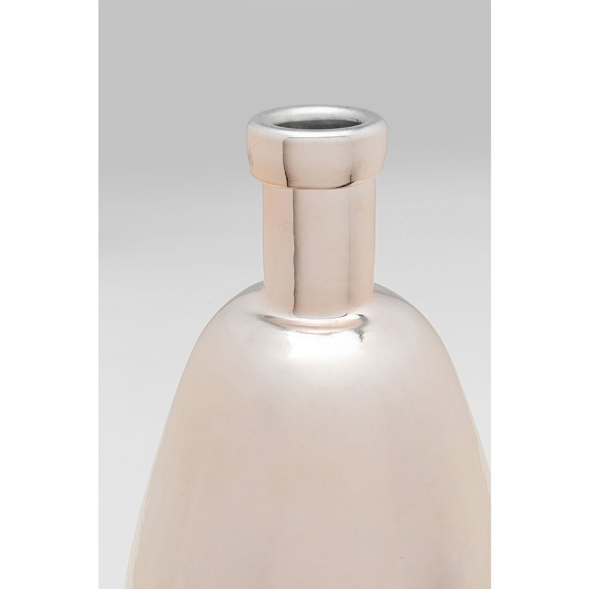 Vase en verre, FABULOSO argent, KARE DESIGN