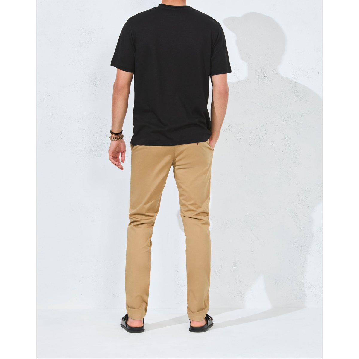 T-shirt en coton DUCK TEE noir, CHEVIGNON