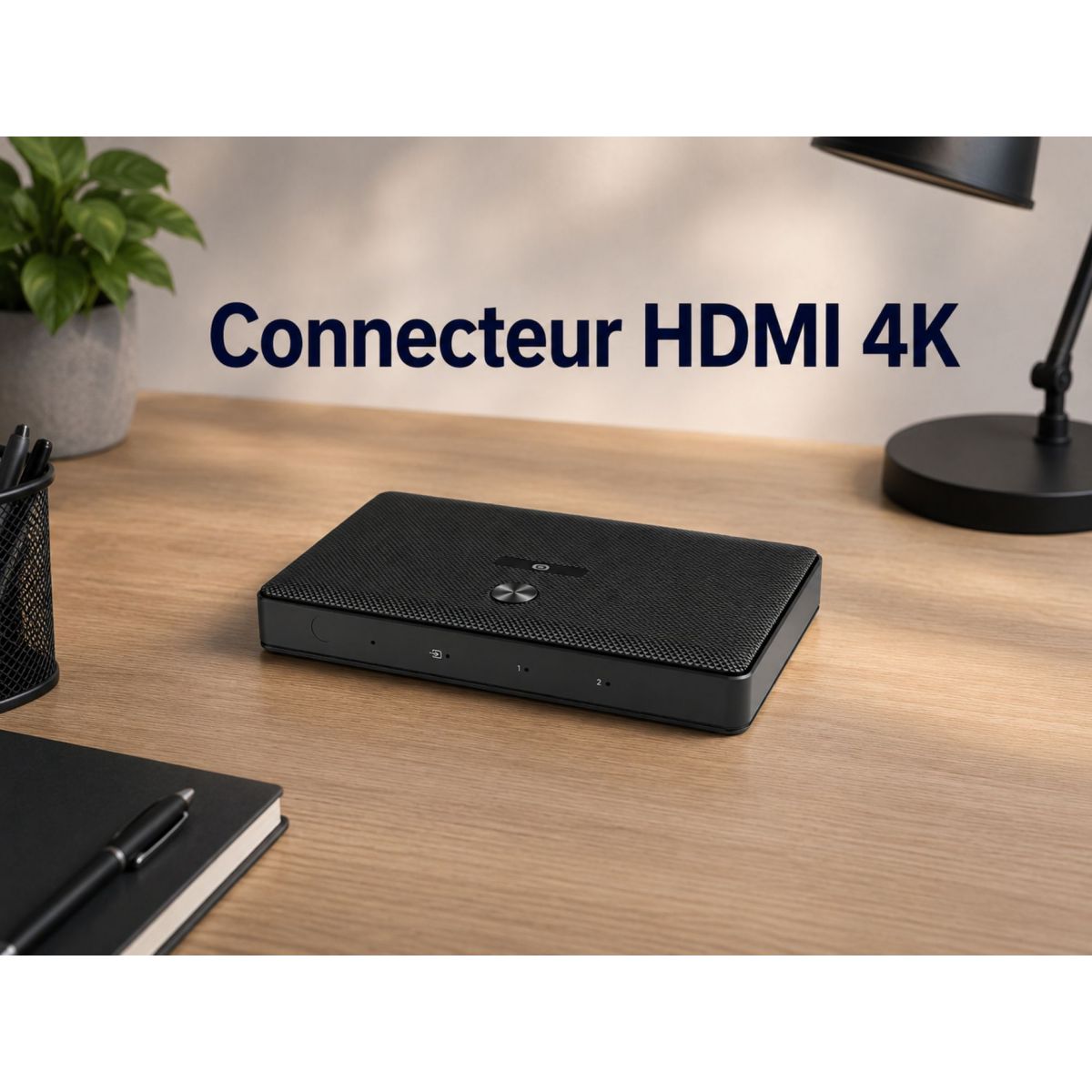 Connecteur HDMI 4K couleur unique, ESSENTIEL B