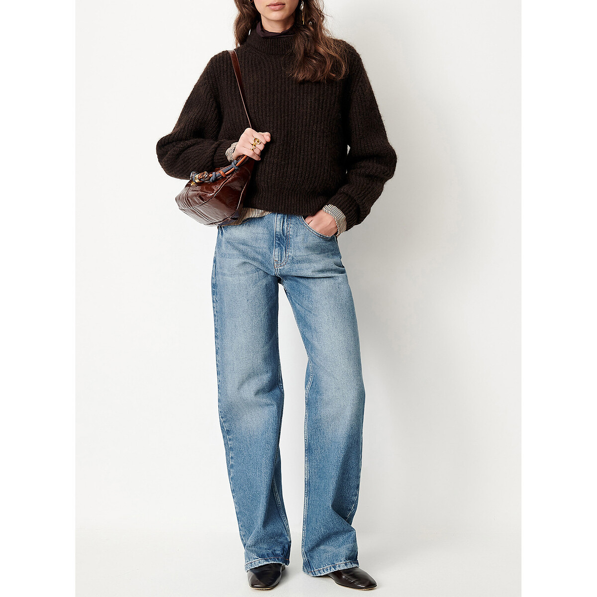 Teole Crew Neck Jumper ebony, SESSUN