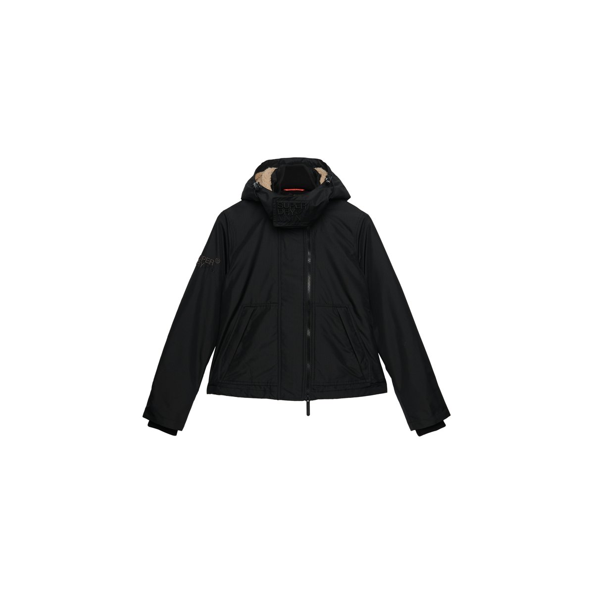Veste Coupe-vent Arctic à Capuche noir, SUPERDRY