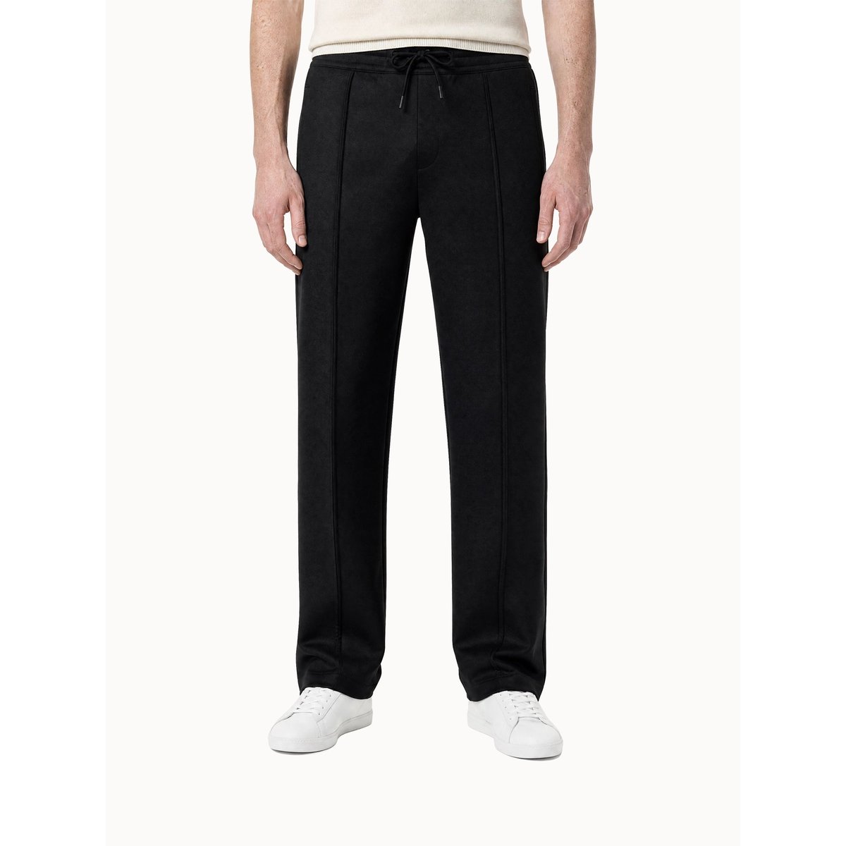 Pantalon droit en double face NOEL black, LE COQ SPORTIF