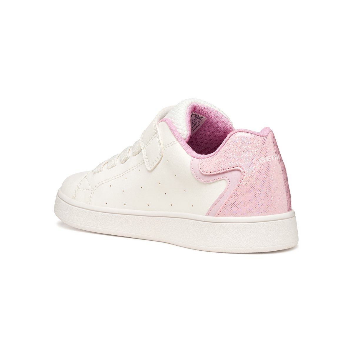 Baskets J ECLYPER blanc/rose, GEOX