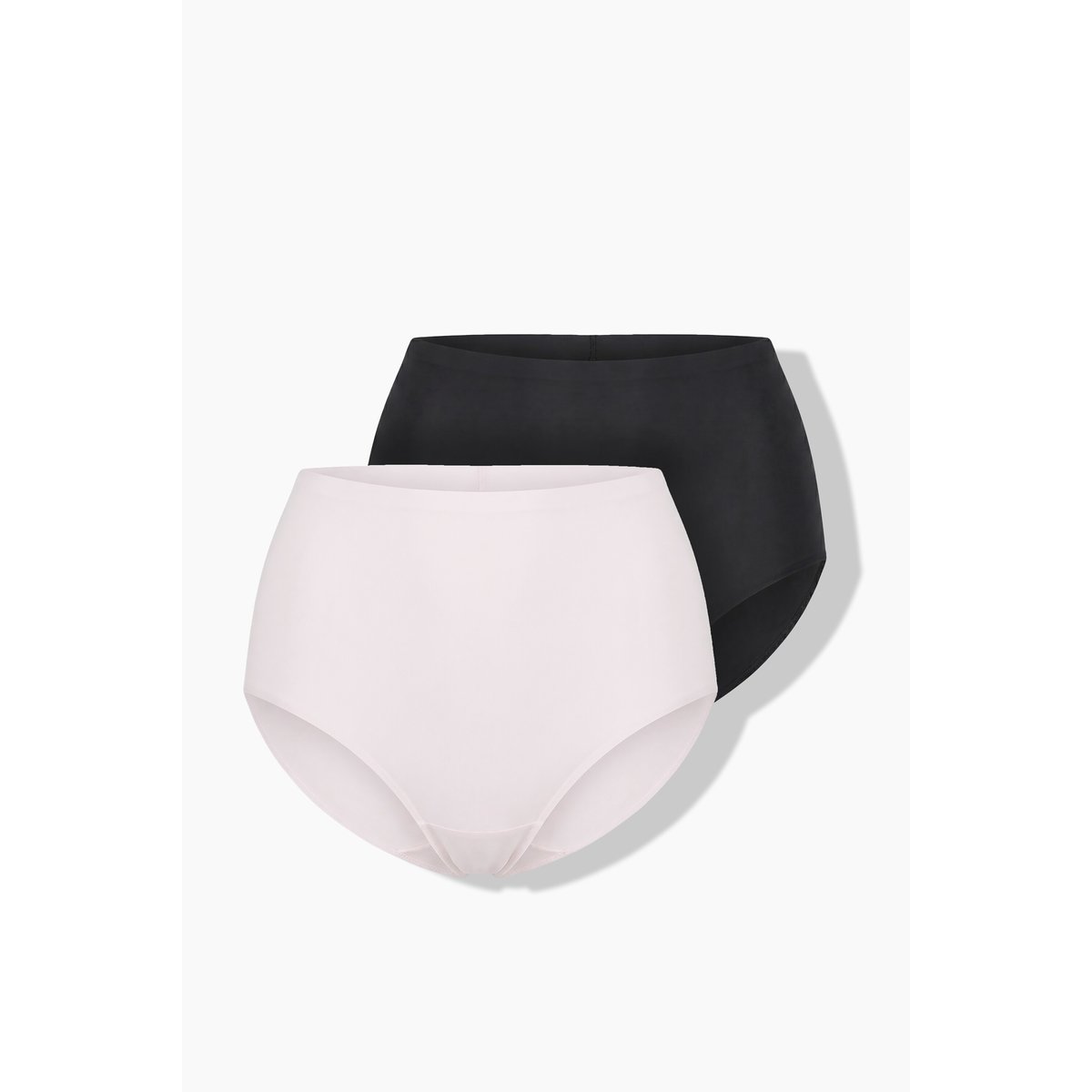 Culotte gainante, lot de 2, taille haute rose, ULLA POPKEN