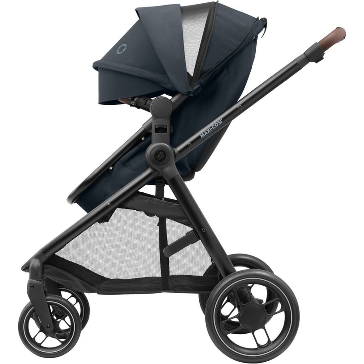Poussette 2 en 1 Zelia 3, avec nacelle intégrée gris essentiel, MAXI COSI