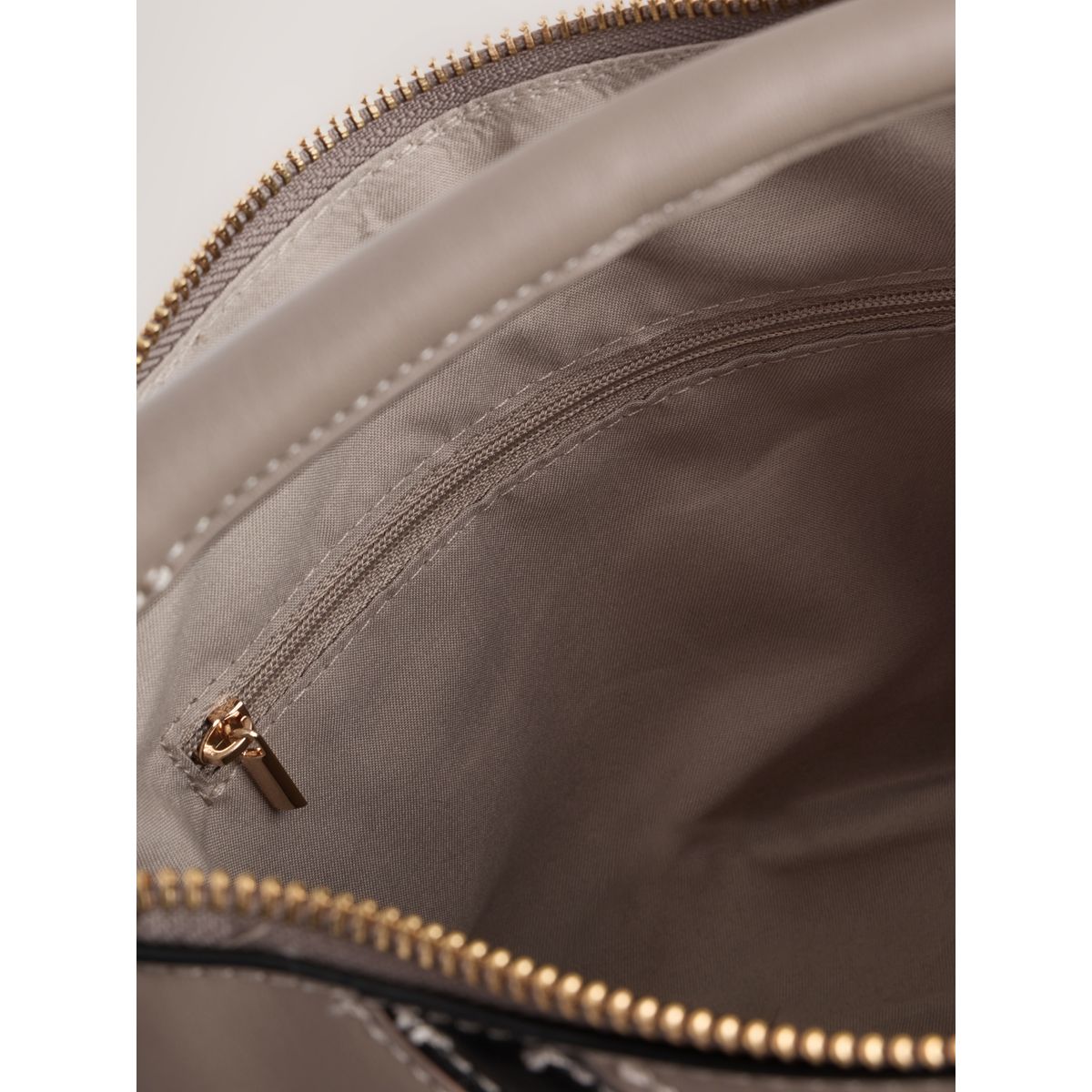 Sac à bandoulière rayé marron taupe, NEXT