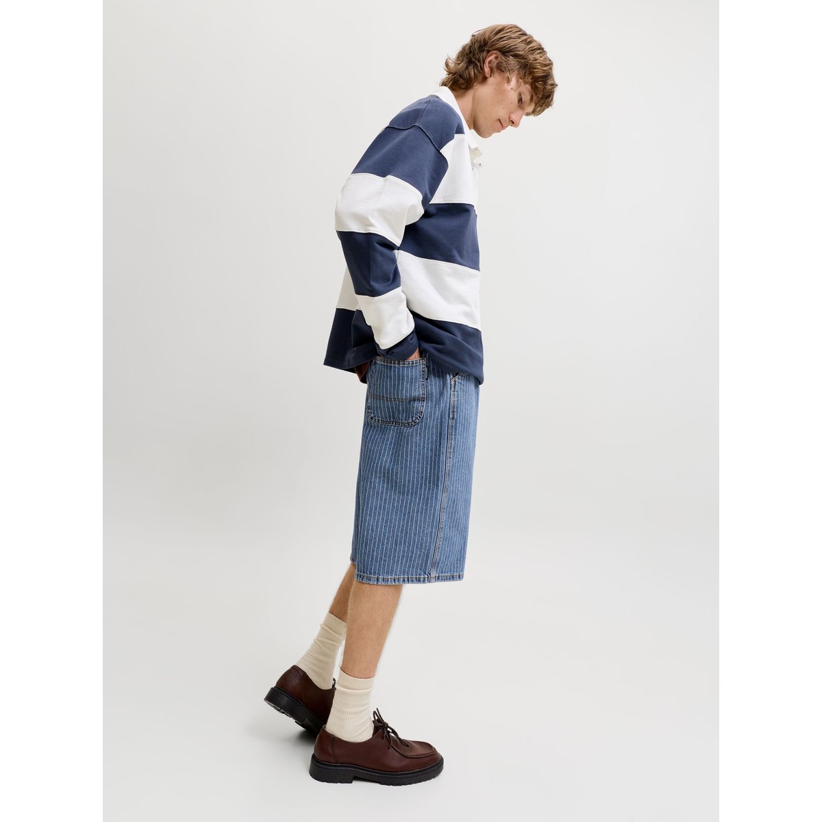 Short En Denim blue denim, JACK & JONES