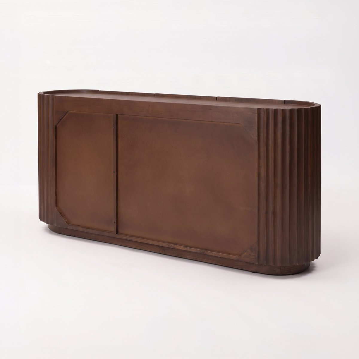 Buffet en bois de manguier - LIO marron foncé, MAISON PAVANE