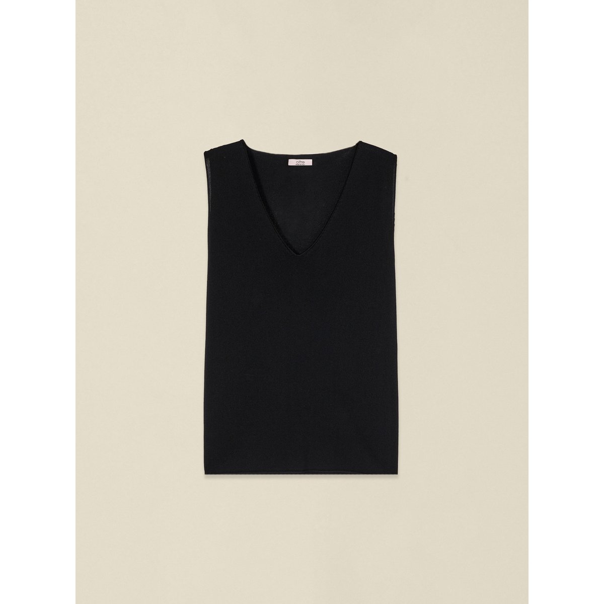 Top sans couture noir, OLTRE