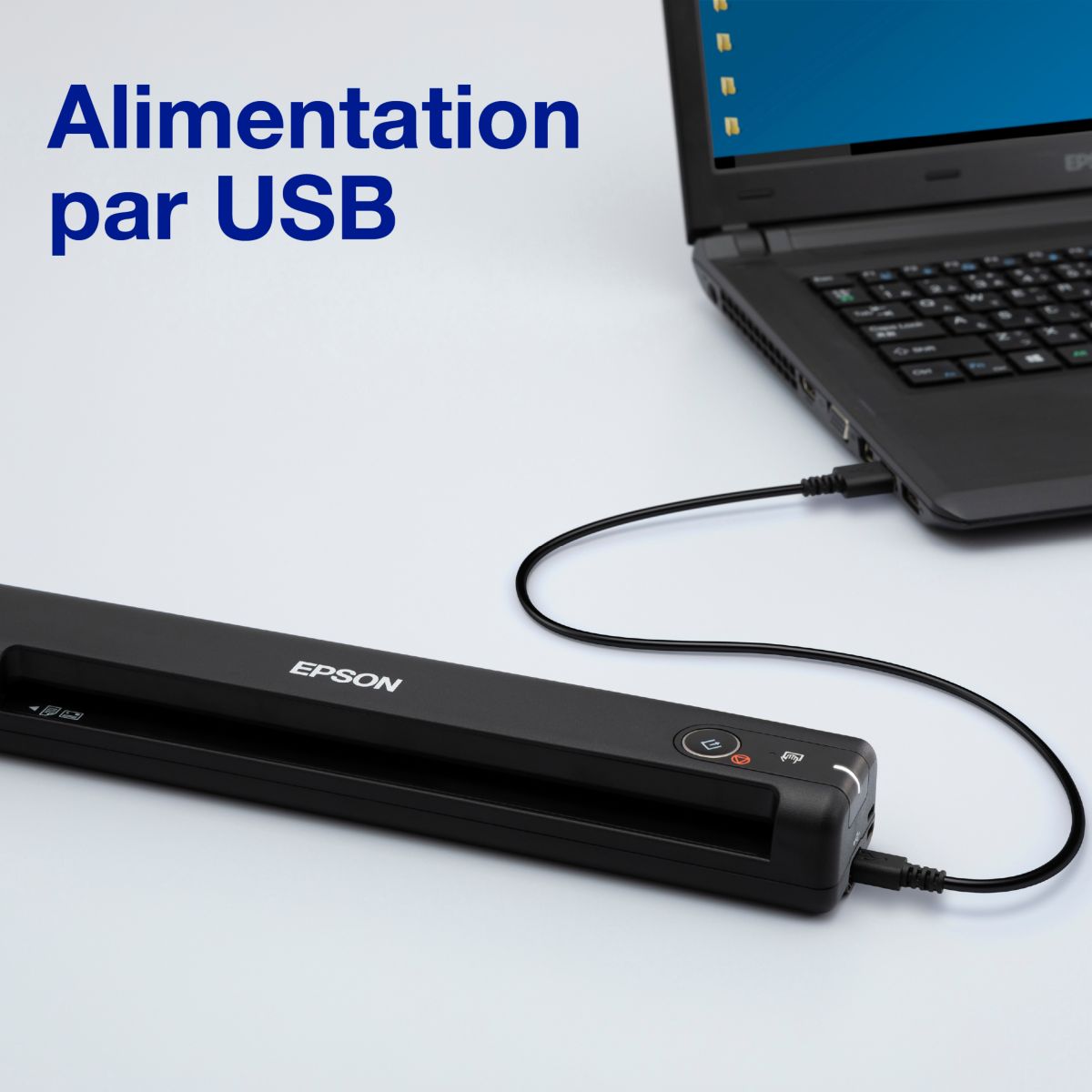 Scanner à défilement WorkForce ES-50 couleur unique, EPSON