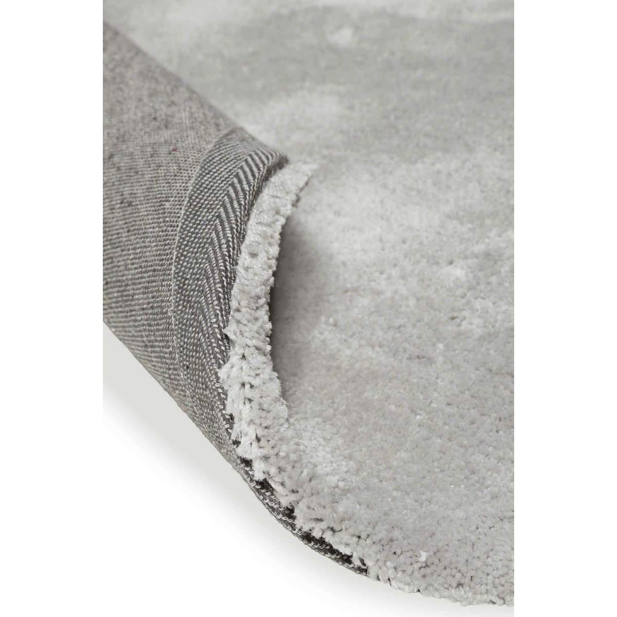 Tapis poils longs douces microfibre , Emilia gris clair, WECON HOME
