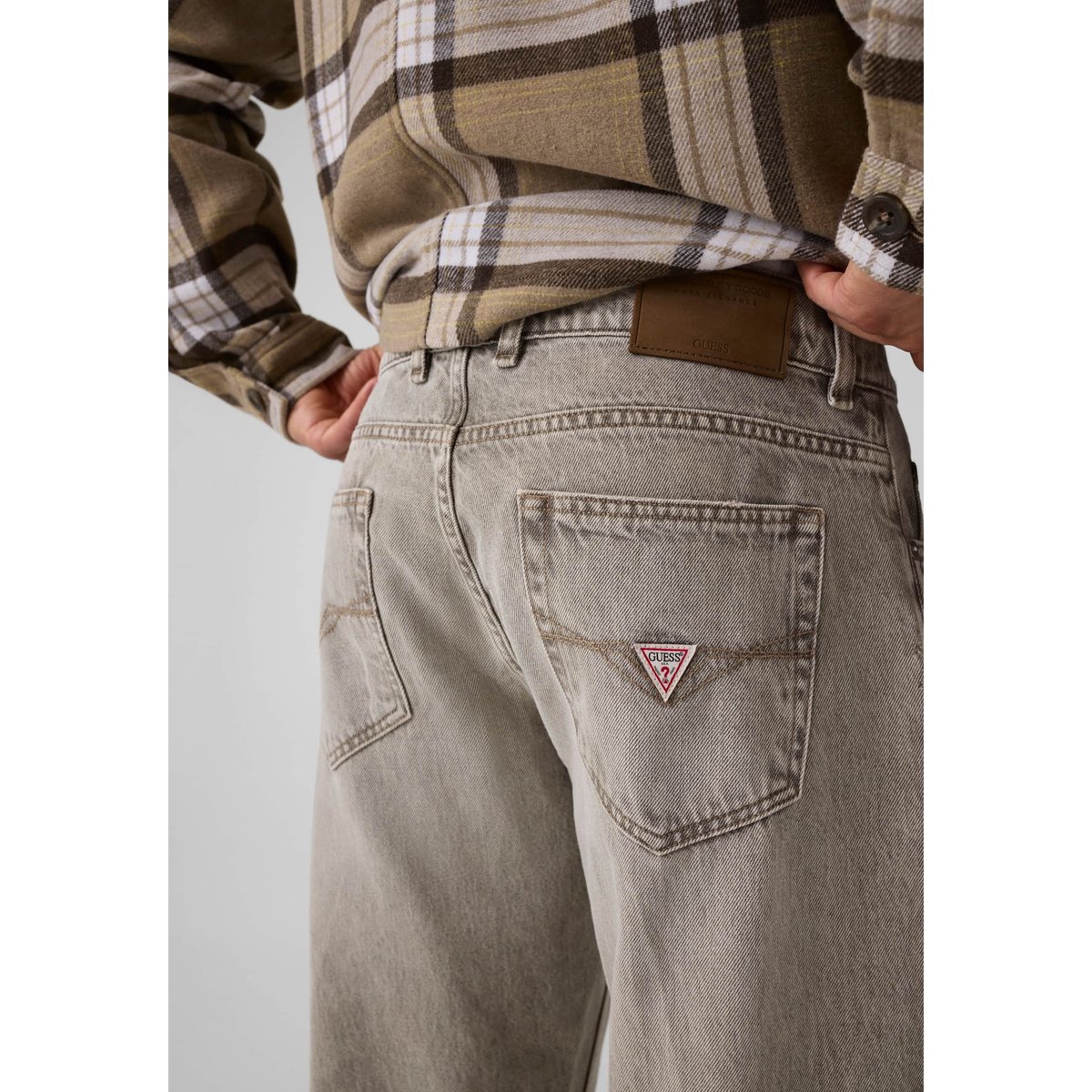 Jean Damon Straight beige, GUESS