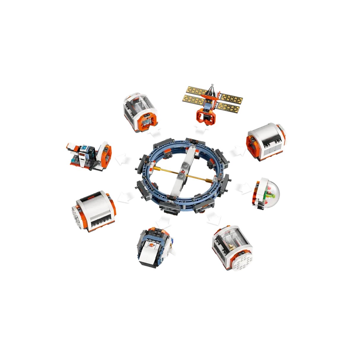 La station spatiale modulaire multicolore, LEGO