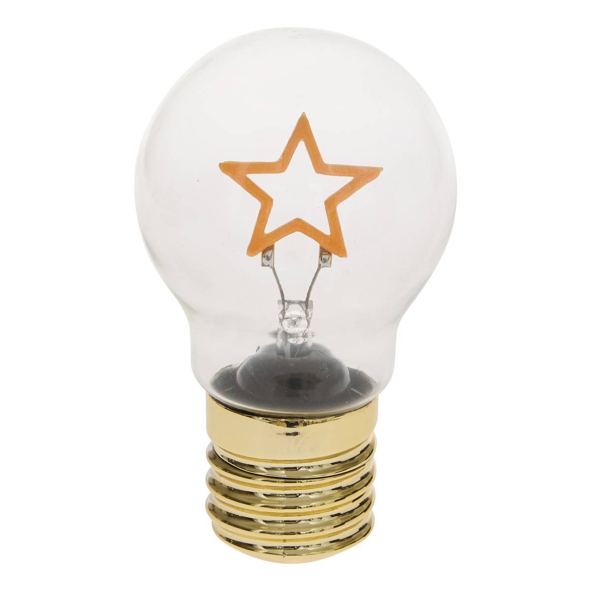 Lampe AMPOULE etoile, ATMOSPHERA