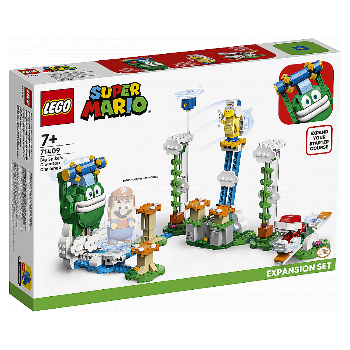 71409 Ensemble dextension le defi du maxi-spike sur un nuage multicolore, LEGO