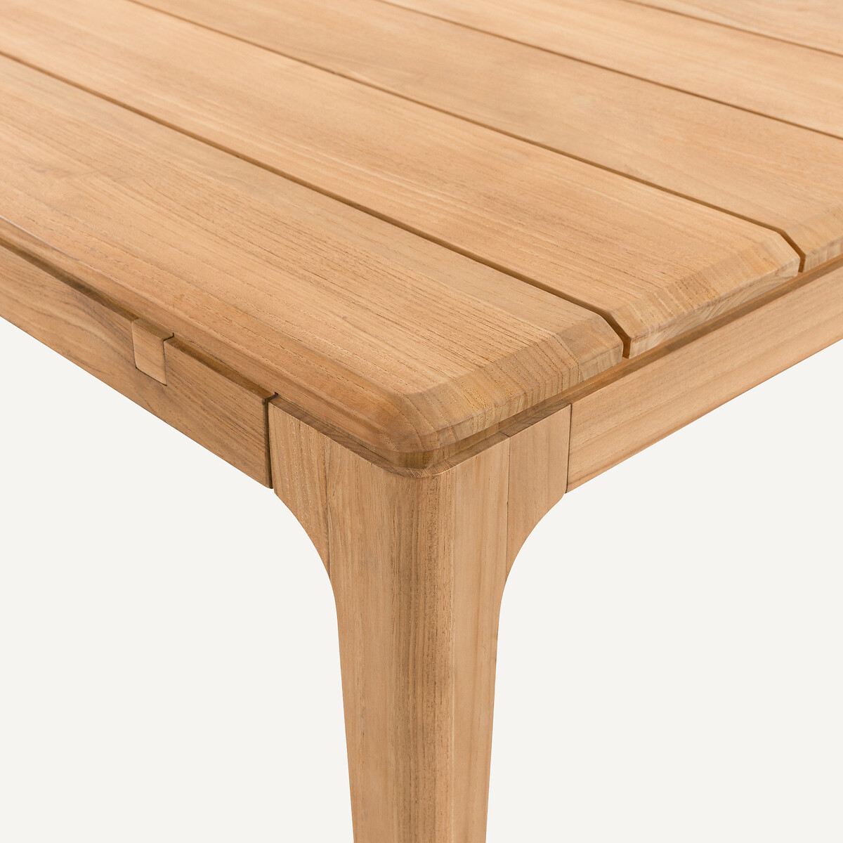 Table de jardin extensible, en teck massif, 8 à 12 personnes, CORDANO sable, AM.PM