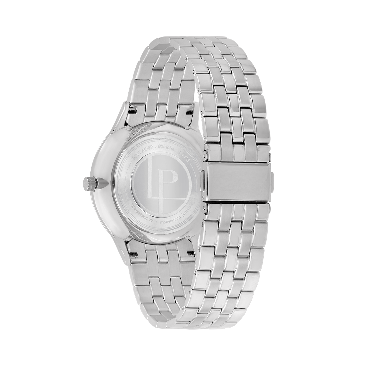 Montre Analogique  HECTOR argenté blanc argenté, LOUIS PION