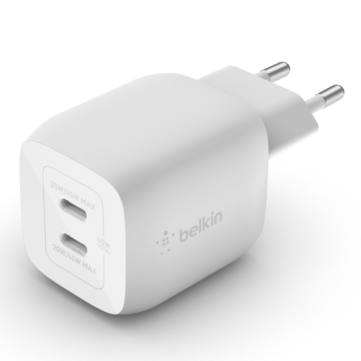 Chargeur USB-C 45W Blanc blanc, BELKIN