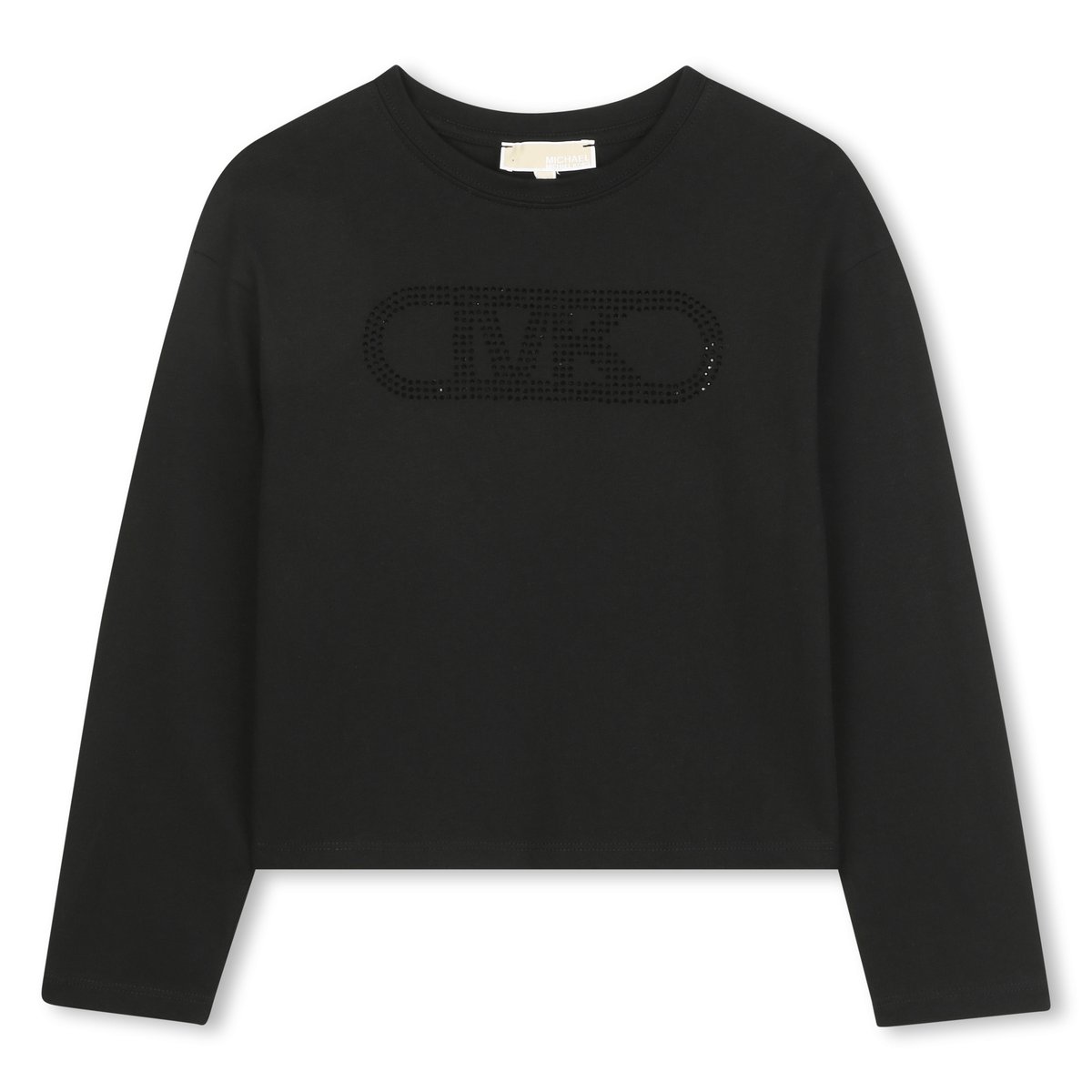 T-shirt manches longues en jersey black, MICHAEL KORS