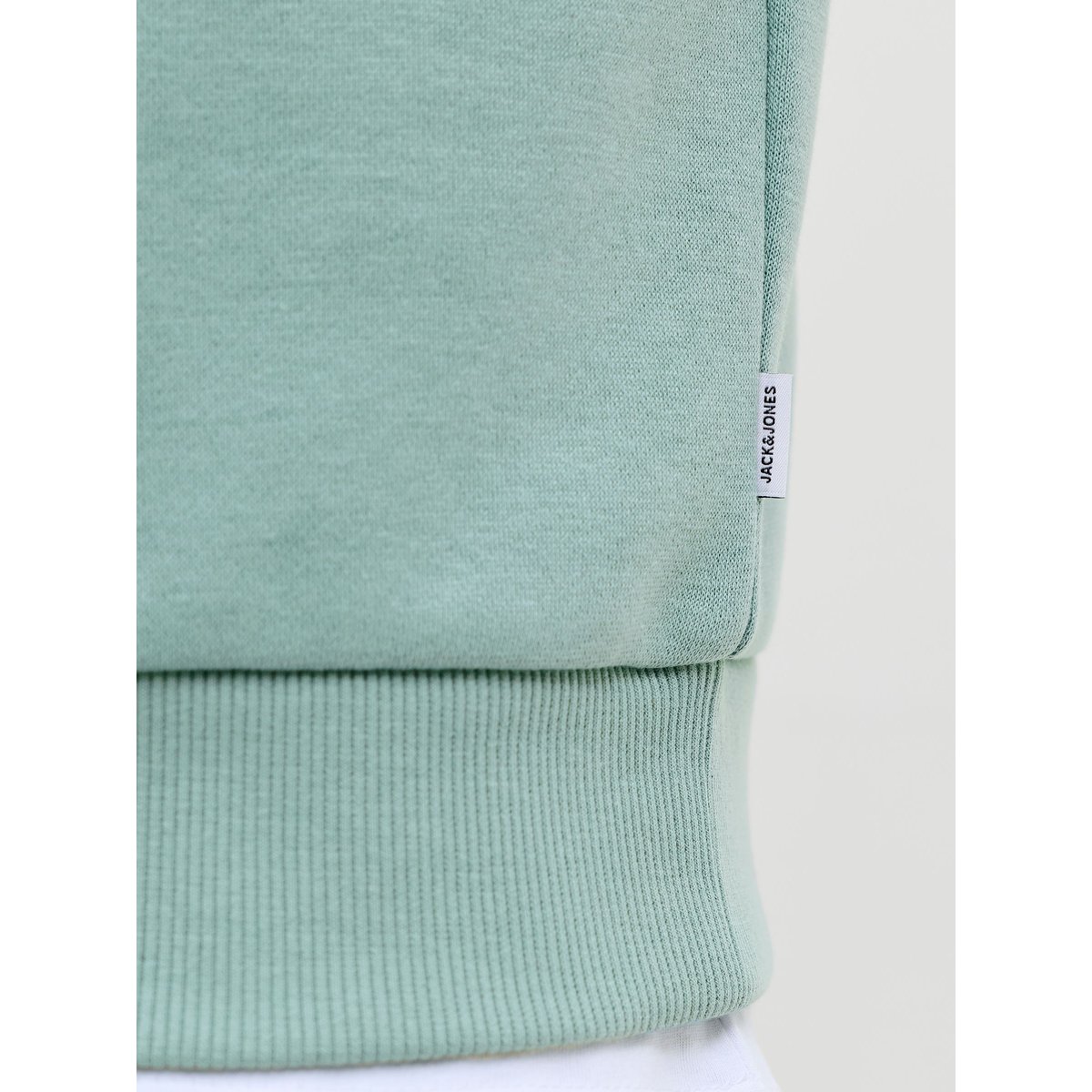Sweat col rond vert d'eau, JACK & JONES