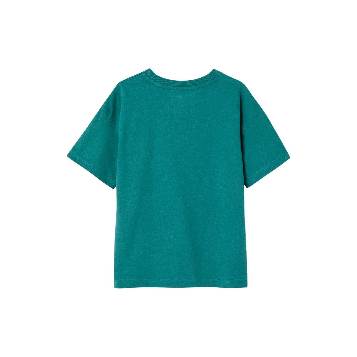 T-shirt motif tigre vert sapin, VERTBAUDET