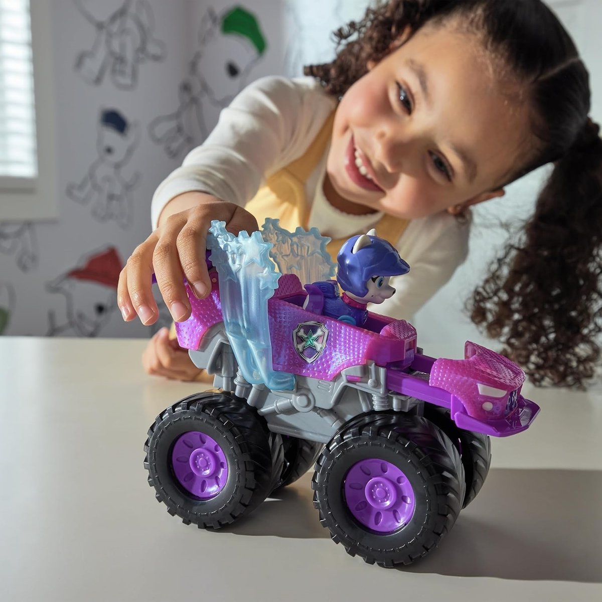 Figurine Patrol Rescue Wheels Rox violet, SPIN MASTER