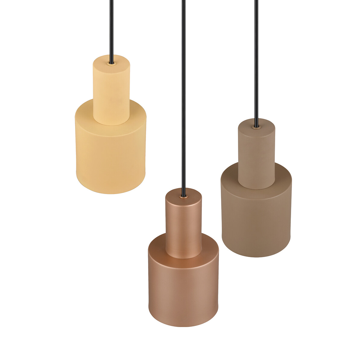 Candeeiro de teto Agudo, TRIO Lighting castanho , TRIO LIGHTING
