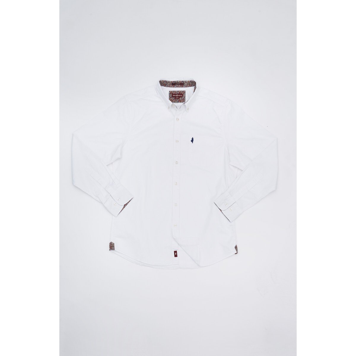 Chemise gabardine de coton blanc, MCS