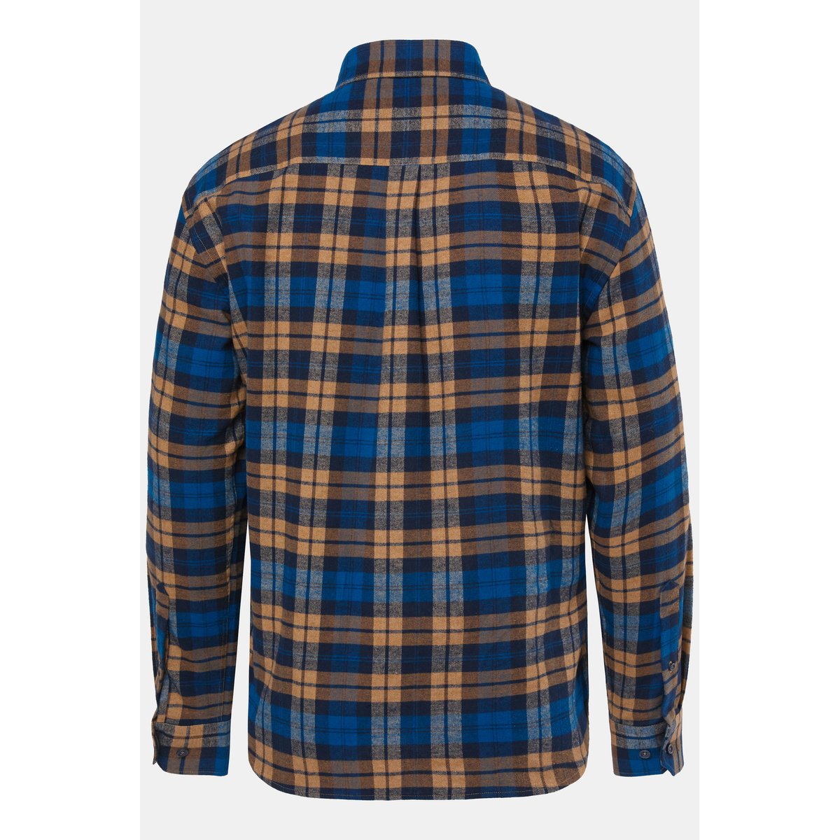 Chemise en flanelle à carreaux cannelle, JP1880