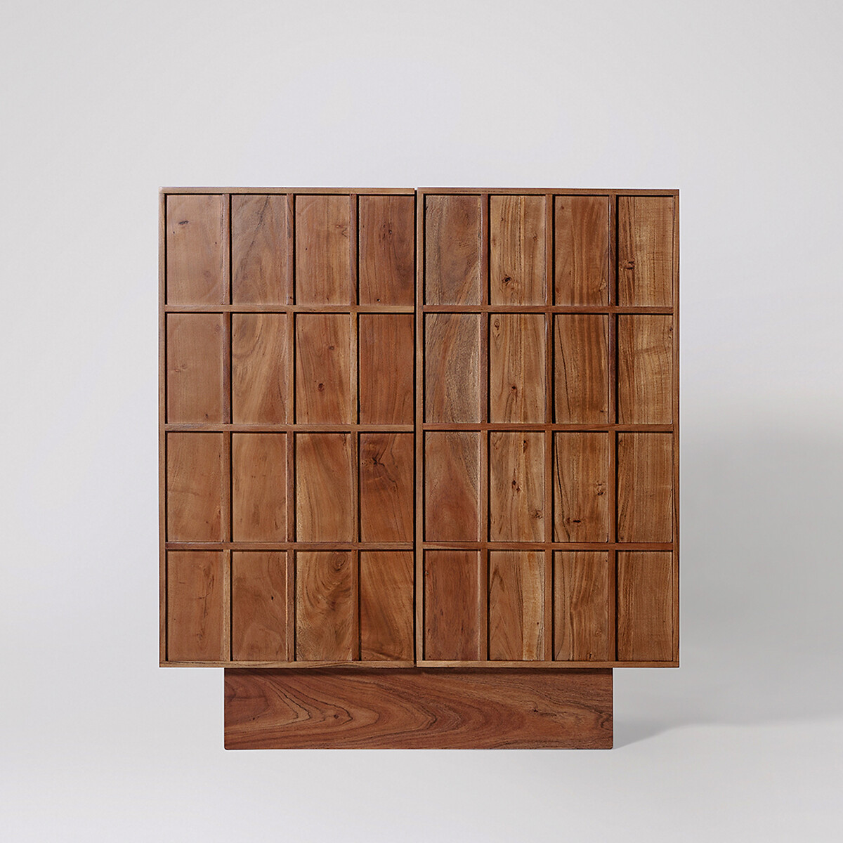 Sandon Acacia Wood 2 Door Cabinet dark acacia wood, SWOON